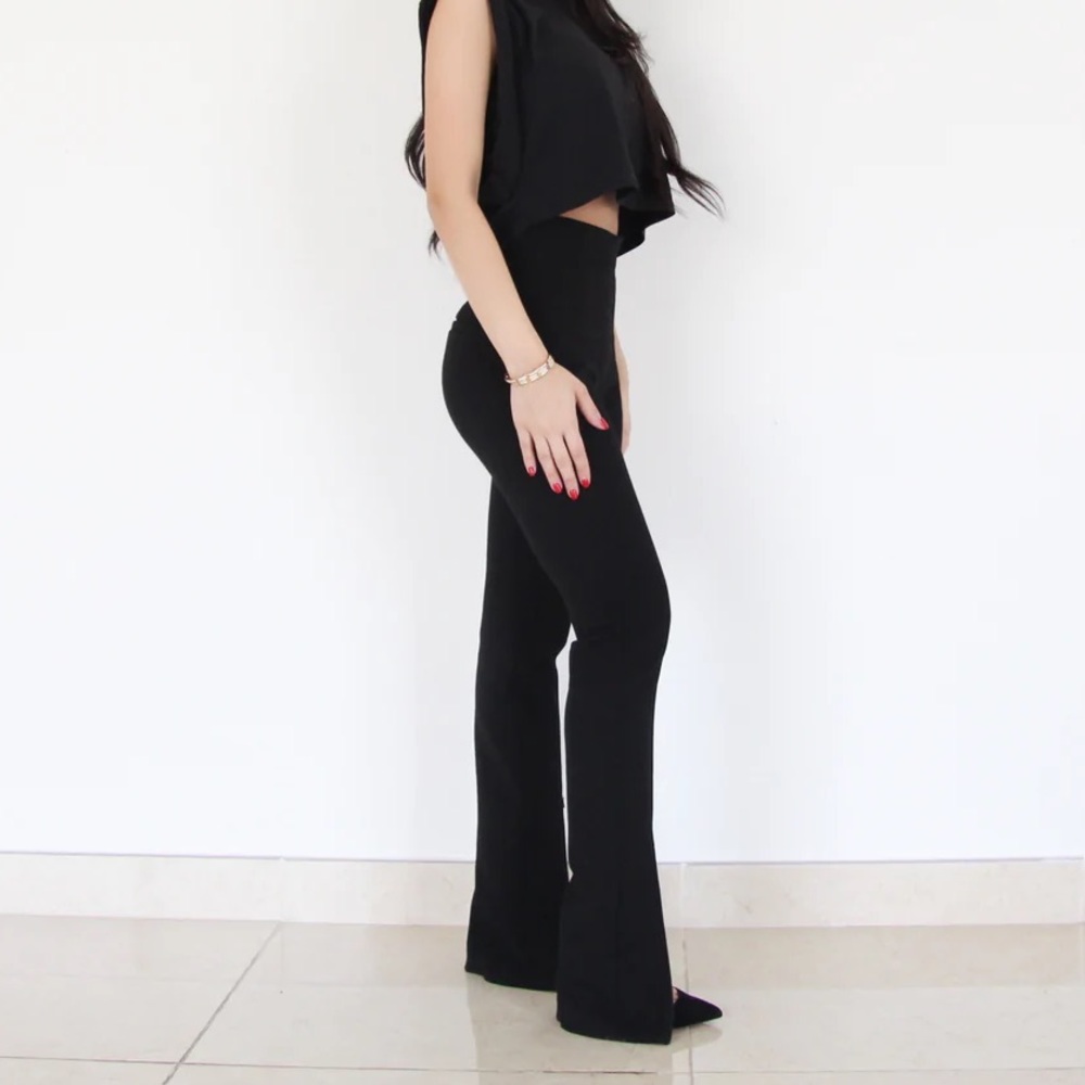 Petite The Brand Split Front Trouser - image 2